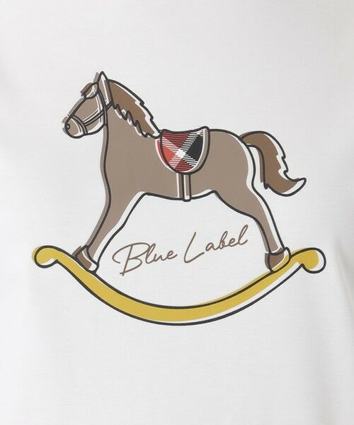 BLUE LABEL / BLACK LABEL CRESTBRIDGE / ブルーレーベル / ブラックレーベル・クレストブリッジ  カットソー | 【一部店舗限定】ロッキンホースTシャツ | 詳細6