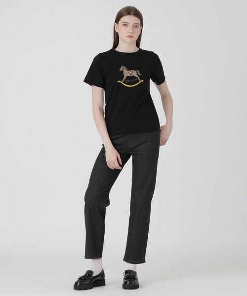 BLUE LABEL / BLACK LABEL CRESTBRIDGE / ブルーレーベル / ブラックレーベル・クレストブリッジ  カットソー | 【一部店舗限定】ロッキンホースTシャツ | 詳細8