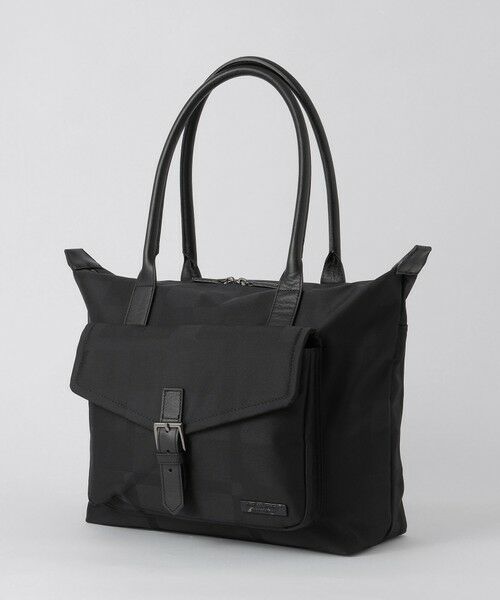 BLUE LABEL / BLACK LABEL CRESTBRIDGE / ブルーレーベル / ブラックレーベル・クレストブリッジ  ショルダーバッグ | シャドークレストブリッジチェックトートバッグ（ブラック）