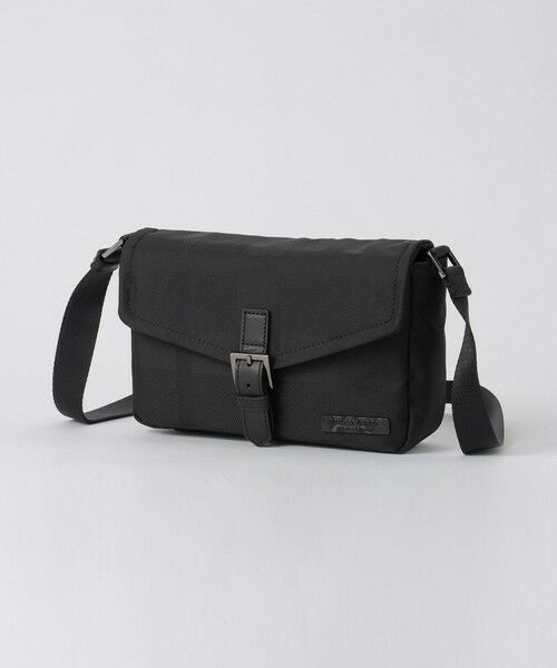 BLUE LABEL / BLACK LABEL CRESTBRIDGE / ブルーレーベル / ブラックレーベル・クレストブリッジ  ショルダーバッグ | シャドークレストブリッジチェックメッセンジャーショルダー（ブラック）