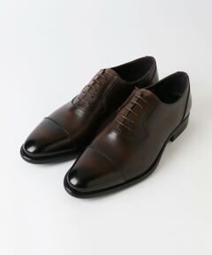 BLUE LABEL / BLACK LABEL CRESTBRIDGE / ブルーレーベル / ブラックレーベル・クレストブリッジ  スニーカー | アンティークレザーサイドエラスティックストレートチップ