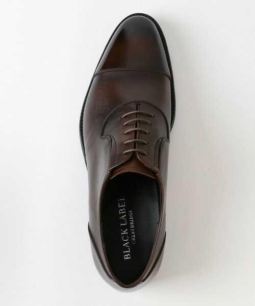 BLUE LABEL / BLACK LABEL CRESTBRIDGE / ブルーレーベル / ブラックレーベル・クレストブリッジ スニーカー | アンティークレザーサイドエラスティックストレートチップ | 詳細6