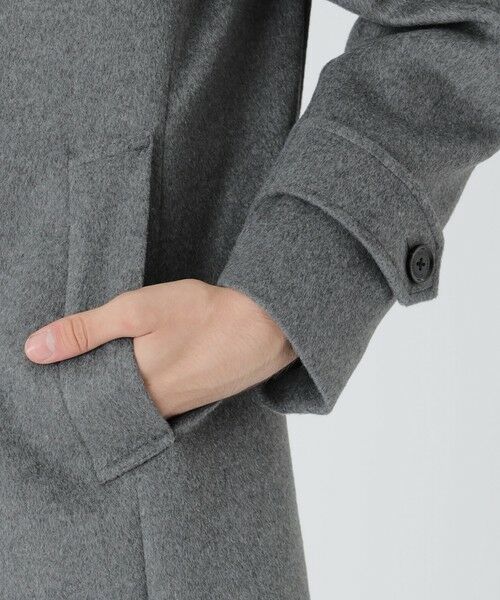 BLUE LABEL / BLACK LABEL CRESTBRIDGE / ブルーレーベル / ブラックレーベル・クレストブリッジ  その他アウター | 【一部店舗限定】ビーバースタンドカラーコート | 詳細4