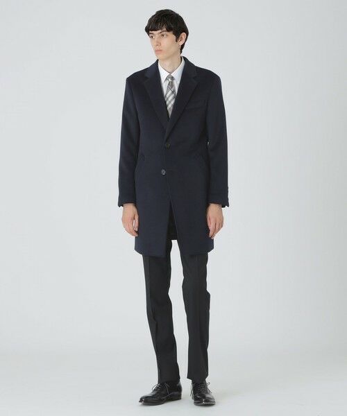 BLUE LABEL / BLACK LABEL CRESTBRIDGE / ブルーレーベル / ブラックレーベル・クレストブリッジ その他アウター | 【一部店舗限定】ビーバーチェスターコート | 詳細1