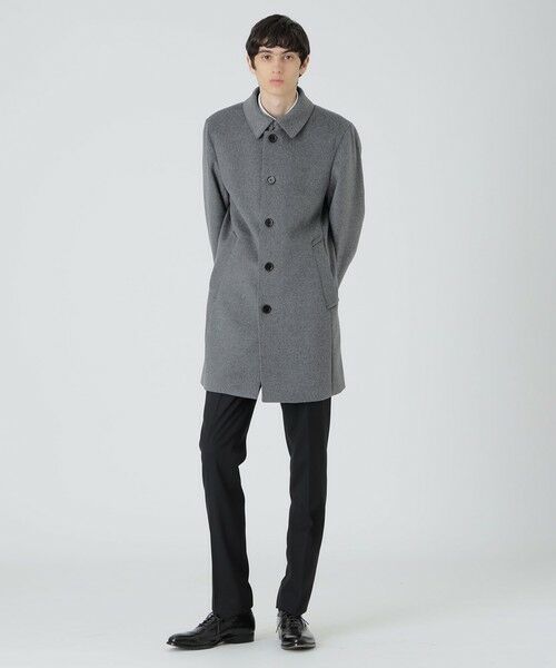 BLUE LABEL / BLACK LABEL CRESTBRIDGE / ブルーレーベル / ブラックレーベル・クレストブリッジ  その他アウター | 【一部店舗限定】ビーバーステンカラーコート | 詳細1