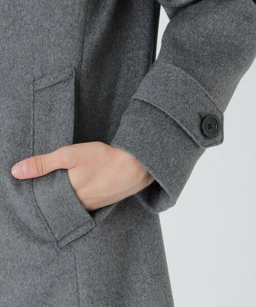 BLUE LABEL / BLACK LABEL CRESTBRIDGE / ブルーレーベル / ブラックレーベル・クレストブリッジ  その他アウター | 【一部店舗限定】ビーバーステンカラーコート | 詳細4