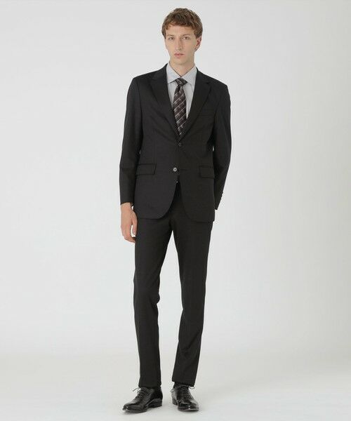 BLUE LABEL / BLACK LABEL CRESTBRIDGE / ブルーレーベル / ブラックレーベル・クレストブリッジ  セットアップ | 【BE FLEX SUIT】シャドーストライプジャケット | 詳細1