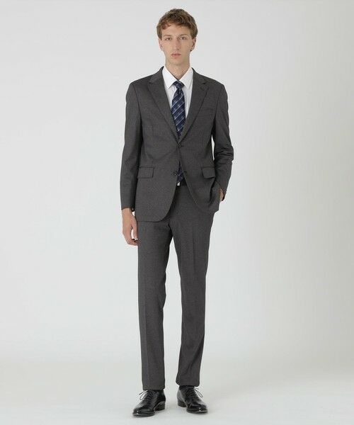 BLUE LABEL / BLACK LABEL CRESTBRIDGE / ブルーレーベル / ブラックレーベル・クレストブリッジ  セットアップ | 【BE FLEX SUIT】シャンブレーバーズアイジャケット | 詳細1