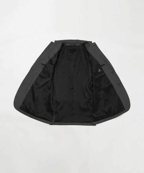 BLUE LABEL / BLACK LABEL CRESTBRIDGE / ブルーレーベル / ブラックレーベル・クレストブリッジ  セットアップ | 【BE FLEX SUIT】シャンブレーバーズアイジャケット | 詳細5