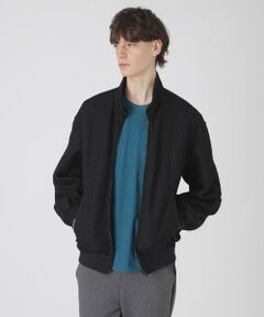 BLUE LABEL / BLACK LABEL CRESTBRIDGE / ブルーレーベル / ブラックレーベル・クレストブリッジ  その他アウター | 【BLACK lab.】ダブルラッセルスタンドカラーブルゾン