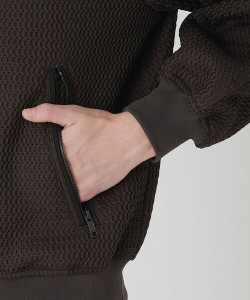 BLUE LABEL / BLACK LABEL CRESTBRIDGE / ブルーレーベル / ブラックレーベル・クレストブリッジ その他アウター | 【BLACK lab.】ダブルラッセルスタンドカラーブルゾン | 詳細13