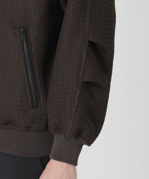 BLUE LABEL / BLACK LABEL CRESTBRIDGE / ブルーレーベル / ブラックレーベル・クレストブリッジ その他アウター | 【BLACK lab.】ダブルラッセルスタンドカラーブルゾン | 詳細14