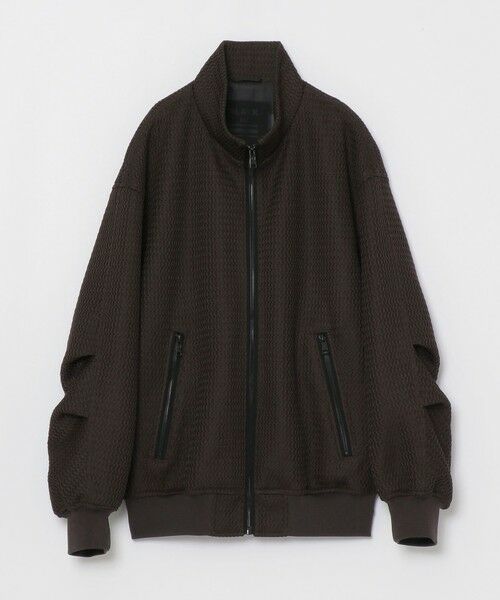 BLUE LABEL / BLACK LABEL CRESTBRIDGE / ブルーレーベル / ブラックレーベル・クレストブリッジ その他アウター | 【BLACK lab.】ダブルラッセルスタンドカラーブルゾン | 詳細15