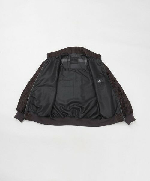 BLUE LABEL / BLACK LABEL CRESTBRIDGE / ブルーレーベル / ブラックレーベル・クレストブリッジ その他アウター | 【BLACK lab.】ダブルラッセルスタンドカラーブルゾン | 詳細16