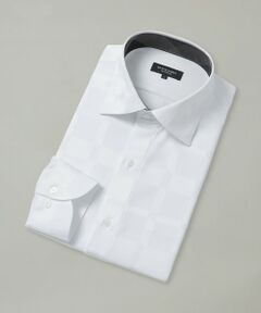 BLUE LABEL / BLACK LABEL CRESTBRIDGE / ブルーレーベル / ブラックレーベル・クレストブリッジ  シャツ・ブラウス | ハーフスケールシャドークレストブリッジチェックセミワイドカラーシャツ