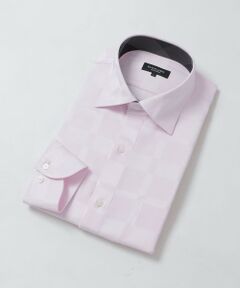 BLUE LABEL / BLACK LABEL CRESTBRIDGE / ブルーレーベル / ブラックレーベル・クレストブリッジ  シャツ・ブラウス | ハーフスケールシャドークレストブリッジチェックセミワイドカラーシャツ