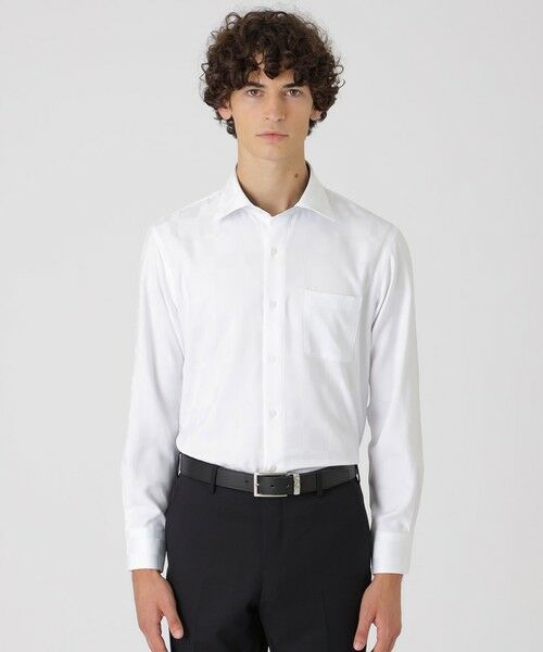 BLUE LABEL / BLACK LABEL CRESTBRIDGE / ブルーレーベル / ブラックレーベル・クレストブリッジ  シャツ・ブラウス | ハーフスケールシャドークレストブリッジチェックセミワイドカラーシャツ | 詳細1