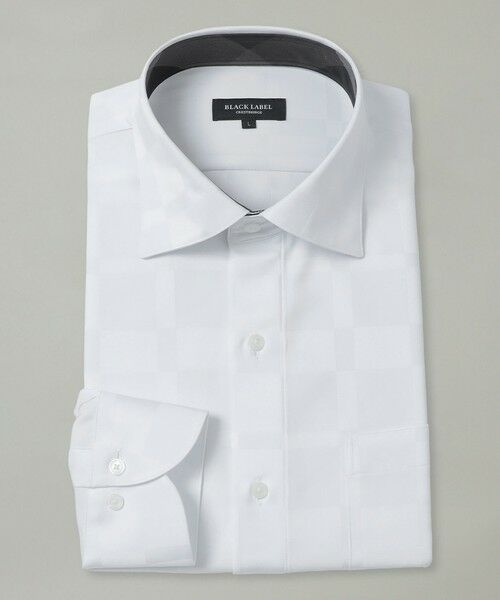 BLUE LABEL / BLACK LABEL CRESTBRIDGE / ブルーレーベル / ブラックレーベル・クレストブリッジ  シャツ・ブラウス | ハーフスケールシャドークレストブリッジチェックセミワイドカラーシャツ | 詳細5