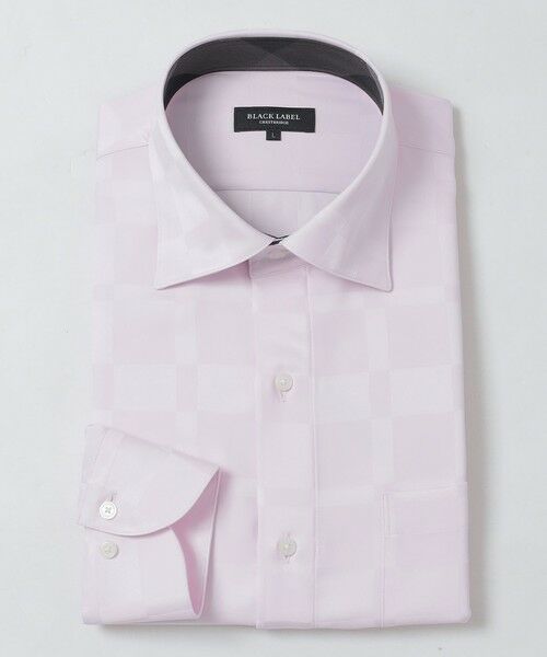BLUE LABEL / BLACK LABEL CRESTBRIDGE / ブルーレーベル / ブラックレーベル・クレストブリッジ  シャツ・ブラウス | ハーフスケールシャドークレストブリッジチェックセミワイドカラーシャツ | 詳細10