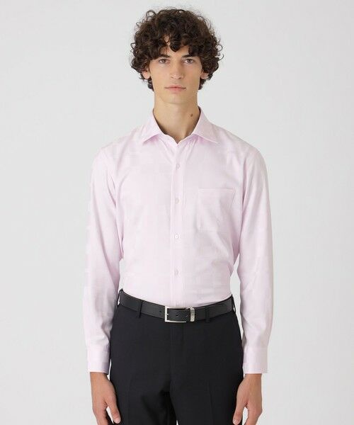 BLUE LABEL / BLACK LABEL CRESTBRIDGE / ブルーレーベル / ブラックレーベル・クレストブリッジ  シャツ・ブラウス | ハーフスケールシャドークレストブリッジチェックセミワイドカラーシャツ | 詳細6