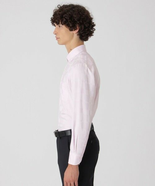 BLUE LABEL / BLACK LABEL CRESTBRIDGE / ブルーレーベル / ブラックレーベル・クレストブリッジ  シャツ・ブラウス | ハーフスケールシャドークレストブリッジチェックセミワイドカラーシャツ | 詳細7