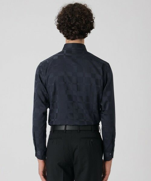 BLUE LABEL / BLACK LABEL CRESTBRIDGE / ブルーレーベル / ブラックレーベル・クレストブリッジ  シャツ・ブラウス | ハーフスケールシャドークレストブリッジチェックセミワイドカラーシャツ | 詳細13