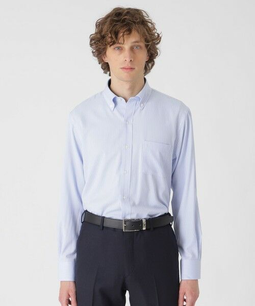 BLUE LABEL / BLACK LABEL CRESTBRIDGE / ブルーレーベル / ブラックレーベル・クレストブリッジ  シャツ・ブラウス | 【一部店舗限定】シャドーストライプボタンダウンシャツ | 詳細6