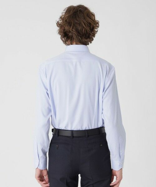 BLUE LABEL / BLACK LABEL CRESTBRIDGE / ブルーレーベル / ブラックレーベル・クレストブリッジ  シャツ・ブラウス | 【一部店舗限定】シャドーストライプボタンダウンシャツ | 詳細8