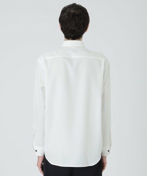BLUE LABEL / BLACK LABEL CRESTBRIDGE / ブルーレーベル / ブラックレーベル・クレストブリッジ シャツ・ブラウス | 【BLACK lab.】パネルバイアスシャドーチェックシャツ | 詳細3