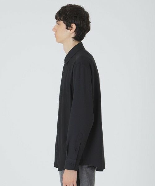 BLUE LABEL / BLACK LABEL CRESTBRIDGE / ブルーレーベル / ブラックレーベル・クレストブリッジ シャツ・ブラウス | 【BLACK lab.】パネルバイアスシャドーチェックシャツ | 詳細6