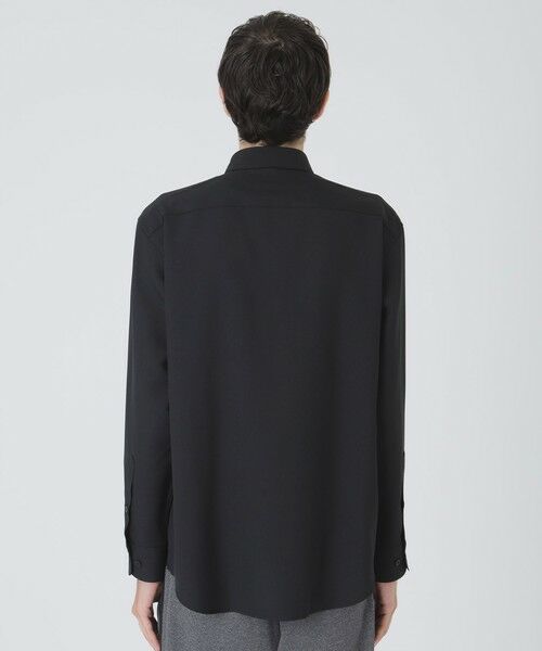 BLUE LABEL / BLACK LABEL CRESTBRIDGE / ブルーレーベル / ブラックレーベル・クレストブリッジ シャツ・ブラウス | 【BLACK lab.】パネルバイアスシャドーチェックシャツ | 詳細7