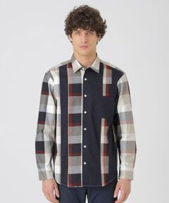 BLUE LABEL / BLACK LABEL CRESTBRIDGE / ブルーレーベル / ブラックレーベル・クレストブリッジ  シャツ・ブラウス | 【一部店舗限定】パネルクレストブリッジチェックシャツ