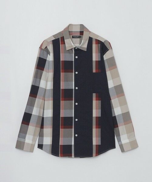 BLUE LABEL / BLACK LABEL CRESTBRIDGE / ブルーレーベル / ブラックレーベル・クレストブリッジ  シャツ・ブラウス | 【一部店舗限定】パネルクレストブリッジチェックシャツ | 詳細10