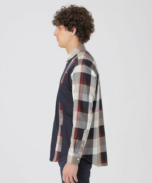 BLUE LABEL / BLACK LABEL CRESTBRIDGE / ブルーレーベル / ブラックレーベル・クレストブリッジ  シャツ・ブラウス | 【一部店舗限定】パネルクレストブリッジチェックシャツ | 詳細7