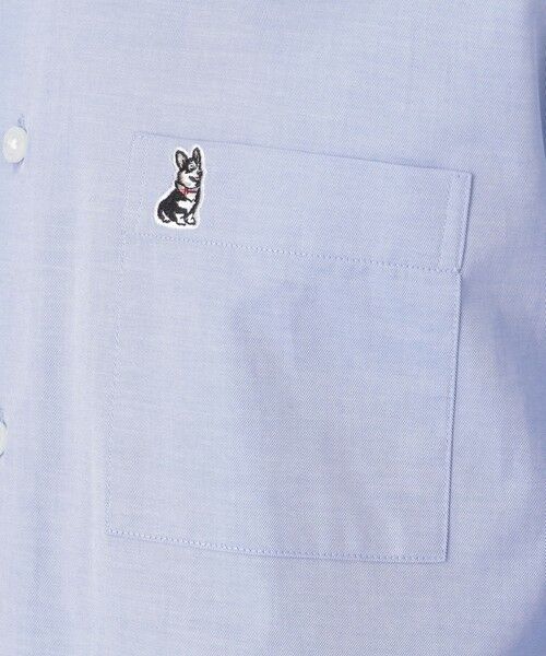 BLUE LABEL / BLACK LABEL CRESTBRIDGE / ブルーレーベル / ブラックレーベル・クレストブリッジ  シャツ・ブラウス | 【一部店舗限定】コーギーエンブロイダリーショルダーチェックシャツ | 詳細11