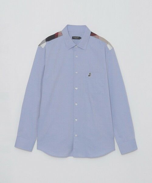 BLUE LABEL / BLACK LABEL CRESTBRIDGE / ブルーレーベル / ブラックレーベル・クレストブリッジ  シャツ・ブラウス | 【一部店舗限定】コーギーエンブロイダリーショルダーチェックシャツ | 詳細12