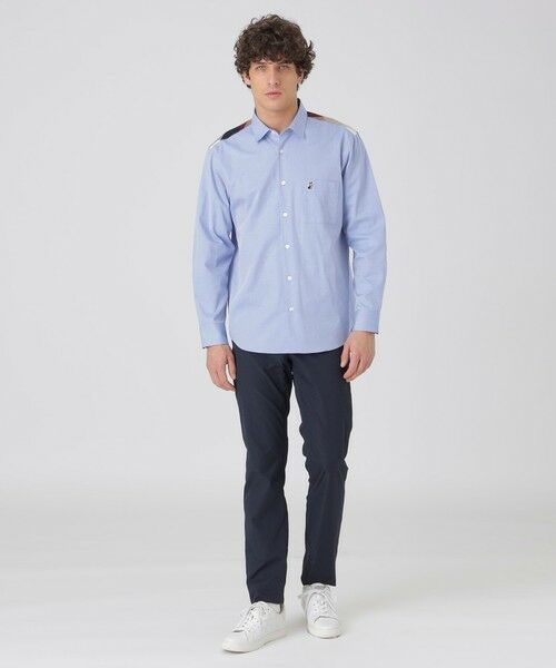 BLUE LABEL / BLACK LABEL CRESTBRIDGE / ブルーレーベル / ブラックレーベル・クレストブリッジ  シャツ・ブラウス | 【一部店舗限定】コーギーエンブロイダリーショルダーチェックシャツ | 詳細7