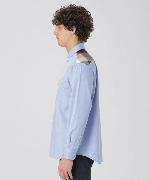 BLUE LABEL / BLACK LABEL CRESTBRIDGE / ブルーレーベル / ブラックレーベル・クレストブリッジ  シャツ・ブラウス | 【一部店舗限定】コーギーエンブロイダリーショルダーチェックシャツ | 詳細8