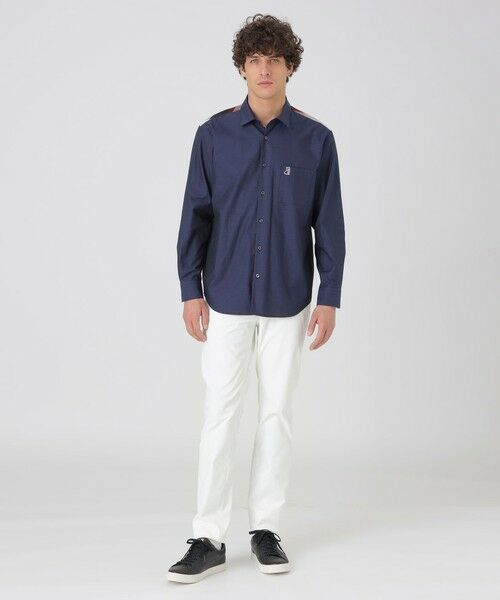 BLUE LABEL / BLACK LABEL CRESTBRIDGE / ブルーレーベル / ブラックレーベル・クレストブリッジ  シャツ・ブラウス | 【一部店舗限定】コーギーエンブロイダリーショルダーチェックシャツ | 詳細13