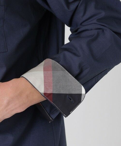 BLUE LABEL / BLACK LABEL CRESTBRIDGE / ブルーレーベル / ブラックレーベル・クレストブリッジ  シャツ・ブラウス | 【一部店舗限定】コーギーエンブロイダリーショルダーチェックシャツ | 詳細16
