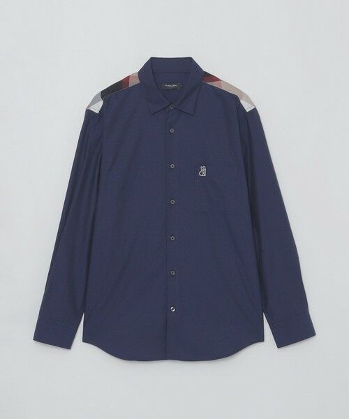 BLUE LABEL / BLACK LABEL CRESTBRIDGE / ブルーレーベル / ブラックレーベル・クレストブリッジ  シャツ・ブラウス | 【一部店舗限定】コーギーエンブロイダリーショルダーチェックシャツ | 詳細18