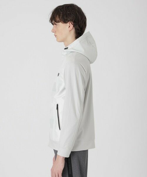 BLUE LABEL / BLACK LABEL CRESTBRIDGE / ブルーレーベル / ブラックレーベル・クレストブリッジ カットソー | 【BLACK lab.】シャドーチェックハイブリッドパーカー | 詳細3