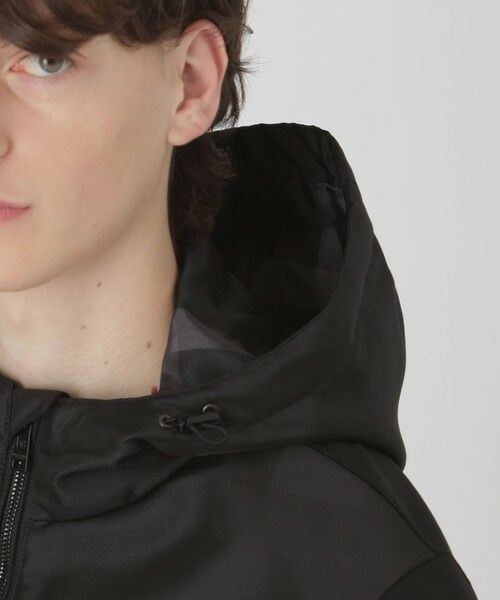 BLUE LABEL / BLACK LABEL CRESTBRIDGE / ブルーレーベル / ブラックレーベル・クレストブリッジ カットソー | 【BLACK lab.】シャドーチェックハイブリッドパーカー | 詳細15