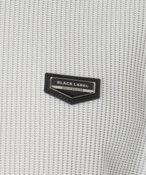 BLUE LABEL / BLACK LABEL CRESTBRIDGE / ブルーレーベル / ブラックレーベル・クレストブリッジ  カットソー | 【BLACK lab.】シャドーチェックハイブリッドニットソー | 詳細5