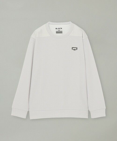 BLUE LABEL / BLACK LABEL CRESTBRIDGE / ブルーレーベル / ブラックレーベル・クレストブリッジ  カットソー | 【BLACK lab.】シャドーチェックハイブリッドニットソー | 詳細6