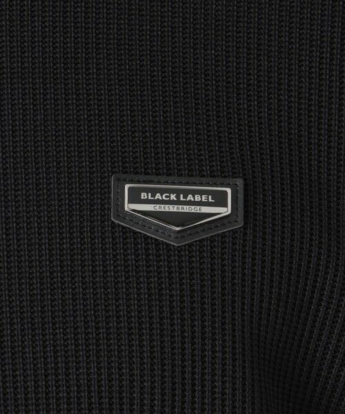 BLUE LABEL / BLACK LABEL CRESTBRIDGE / ブルーレーベル / ブラックレーベル・クレストブリッジ  カットソー | 【BLACK lab.】シャドーチェックハイブリッドニットソー | 詳細11