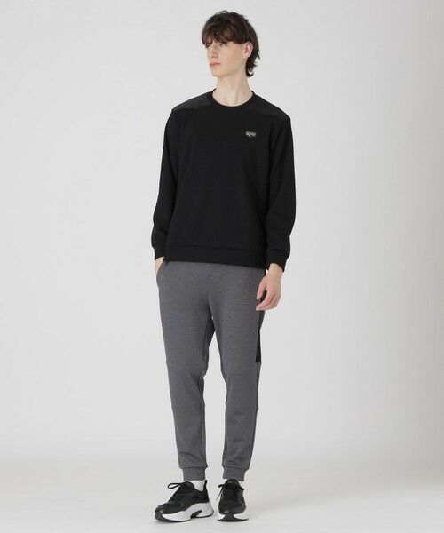 BLUE LABEL / BLACK LABEL CRESTBRIDGE / ブルーレーベル / ブラックレーベル・クレストブリッジ  カットソー | 【BLACK lab.】シャドーチェックハイブリッドニットソー | 詳細7