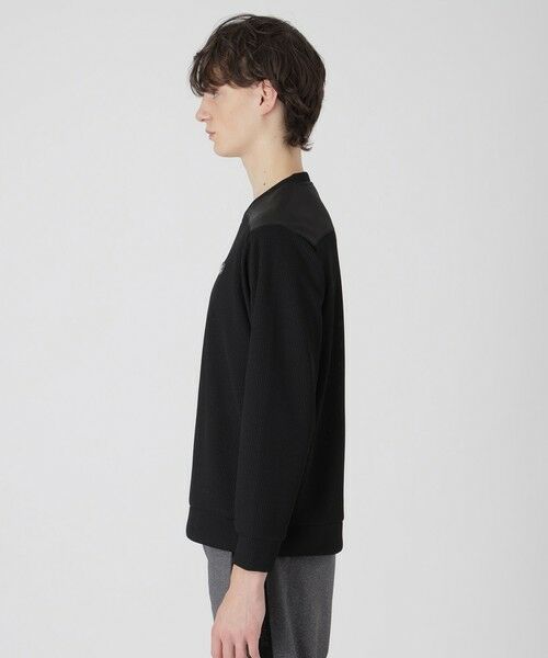 BLUE LABEL / BLACK LABEL CRESTBRIDGE / ブルーレーベル / ブラックレーベル・クレストブリッジ  カットソー | 【BLACK lab.】シャドーチェックハイブリッドニットソー | 詳細8