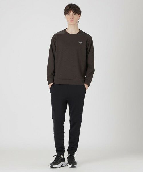 BLUE LABEL / BLACK LABEL CRESTBRIDGE / ブルーレーベル / ブラックレーベル・クレストブリッジ  カットソー | 【BLACK lab.】シャドーチェックハイブリッドニットソー | 詳細13