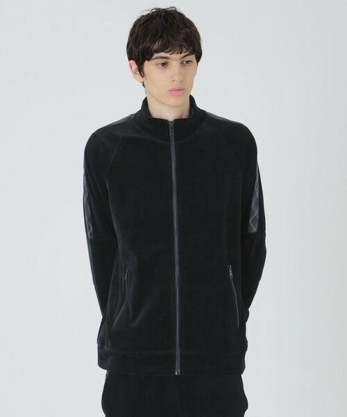 BLUE LABEL / BLACK LABEL CRESTBRIDGE / ブルーレーベル / ブラックレーベル・クレストブリッジ  カットソー | 【BLACK lab.】ベロアジャージートラックジャケット | 詳細2